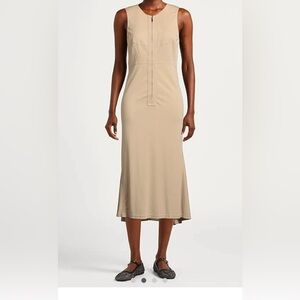 Wolford Office Midi Flare Dress zipper Sleeveless Dress all sizes and colors !!
